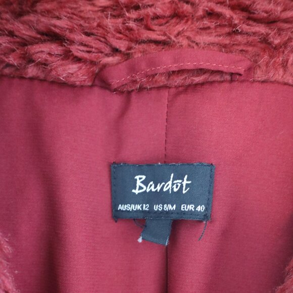 Bardot Faux Fur Waterfall Jacket - Picture 7 of 7